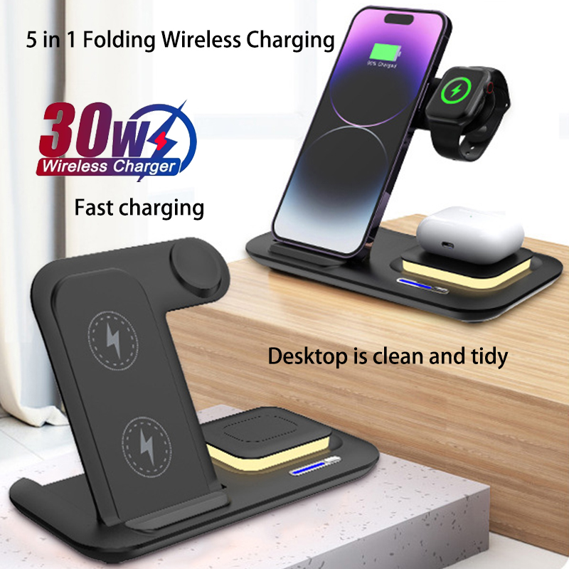 Smartwatch Watches Compatible With Iphone - Hot 3 in 1 Foldable Wireless