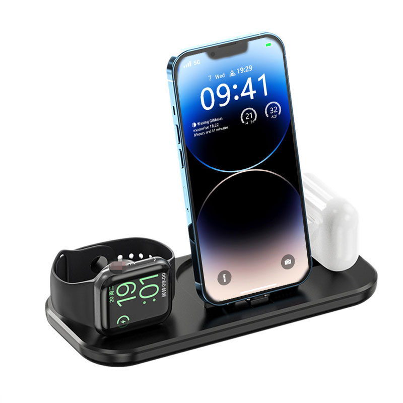 Watch Xs8 - Foldable 3 In 1 Wireless Charger