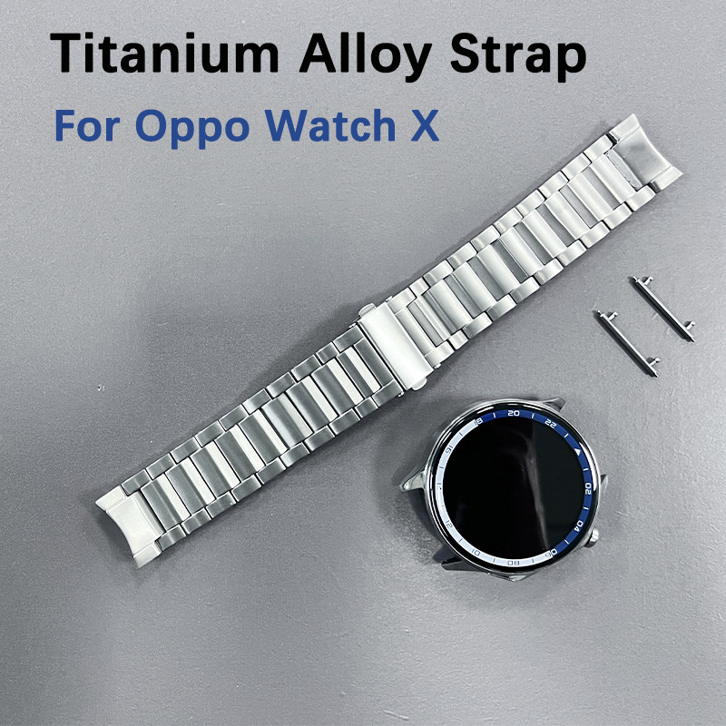 Smartwatch Oppo Watch - NO Gaps Titanium Alloy Strap Watchband