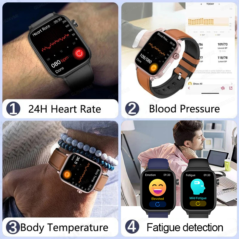 2025 New For XIAOM1 ECG+PPG Bl - Smartwatch New Watches 2025 recension och pris