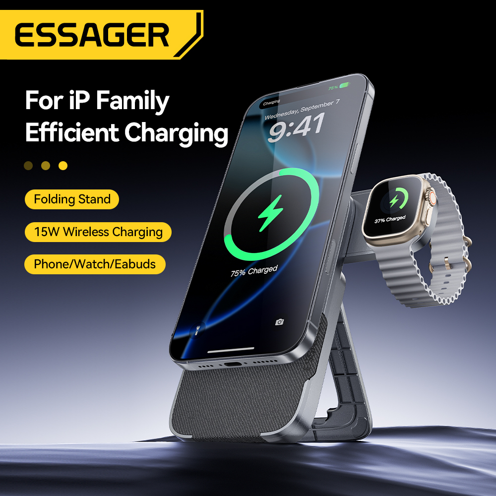 Essager 3-in-1 Portable Foldin - Smartwatch Watches Compatible With Iphone recension och pris