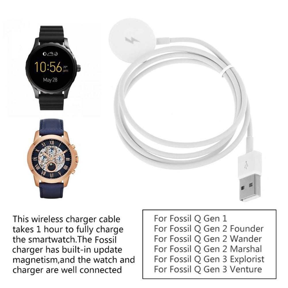 Charging Cable Cord Charge Wir - Fossil Watches Smartwatch Gen 3 recension och pris