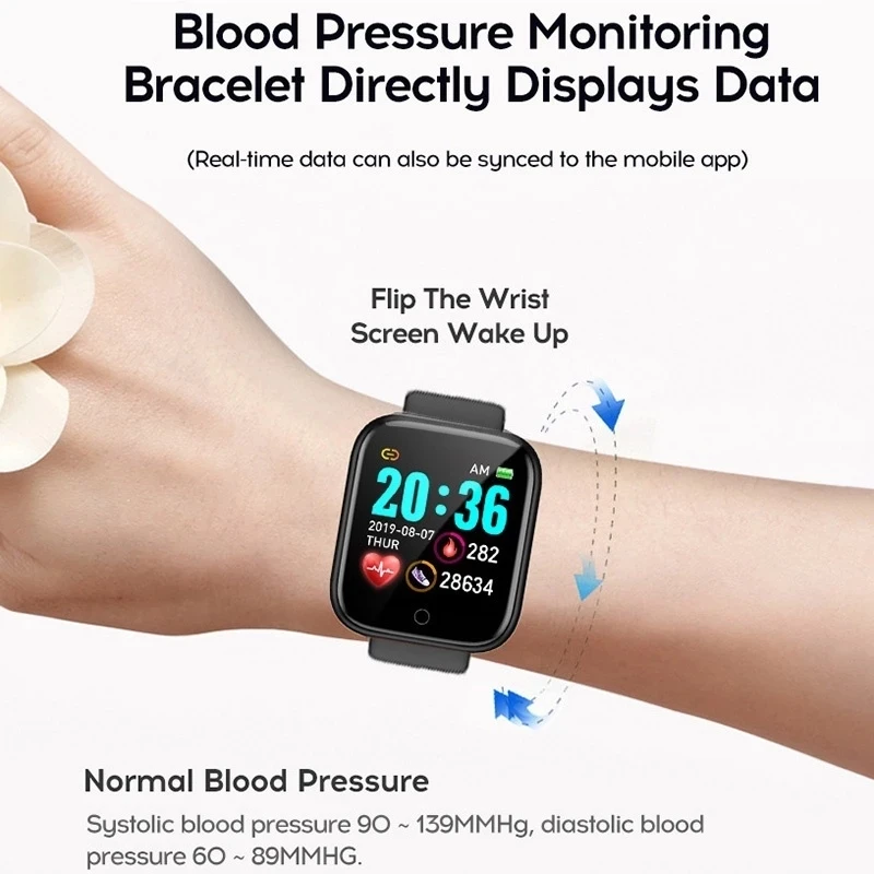 Smart Watch Men Women Wristwat - Watch Smartwatch Android recension och pris