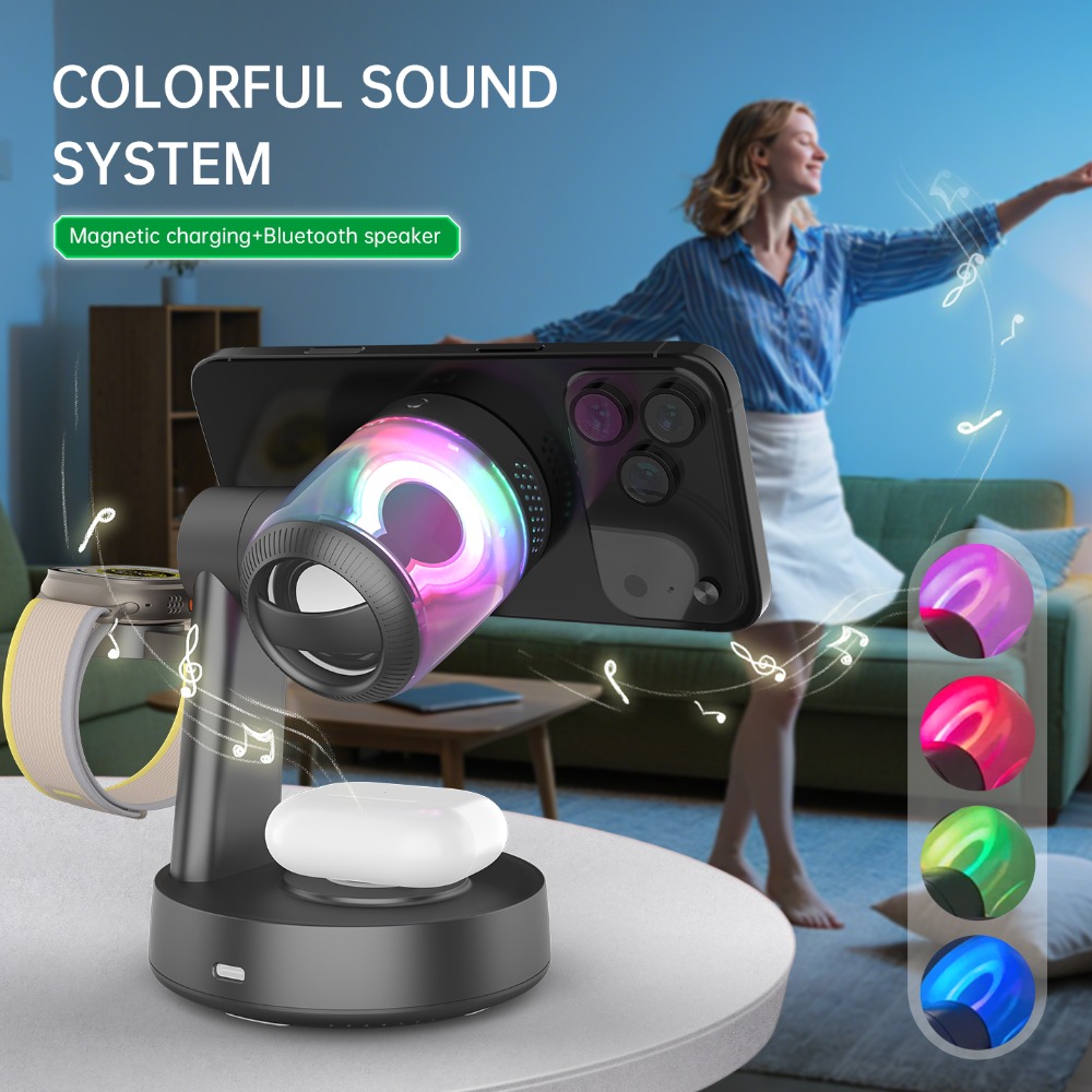 Qi2 25W RGB Light Magnetic Wir - Smartwatch Watches Compatible With Iphone recension och pris