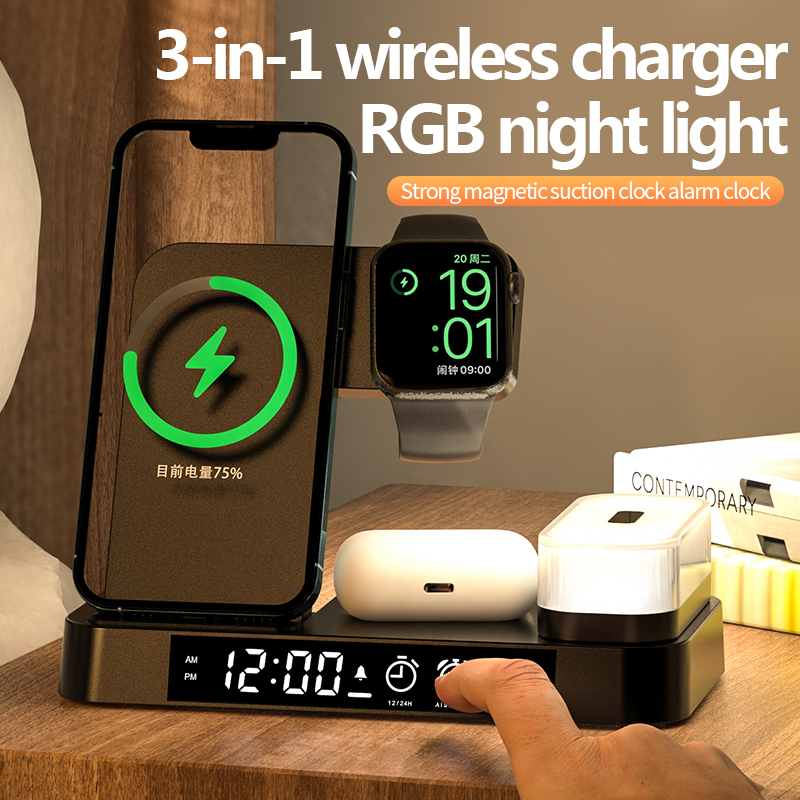 Wireless Charger 5 in 1 15W Ch - Watch Xs8 recension och pris