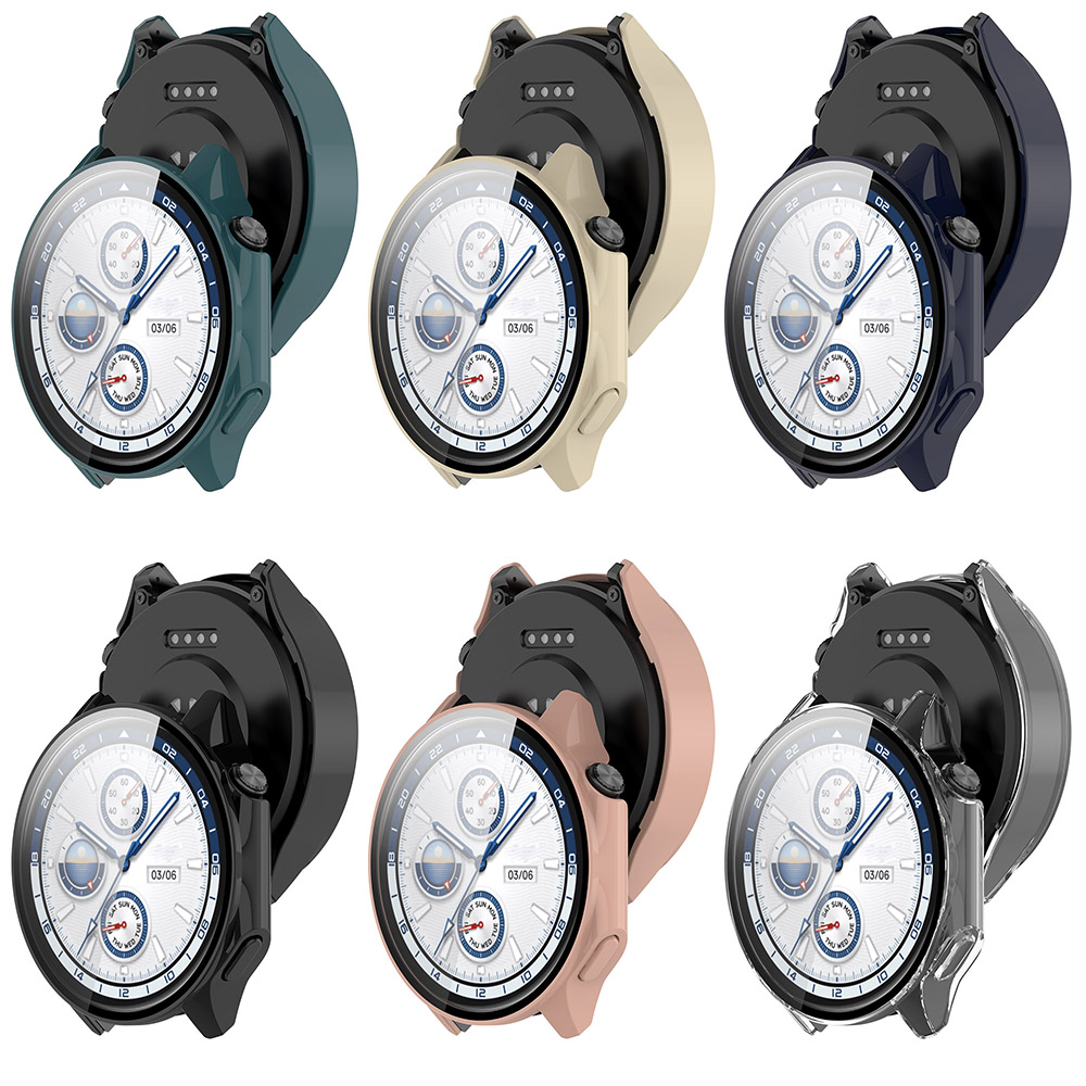 PC Case+Glass for Oneplus Watc - Smartwatch Oppo Watch recension och pris