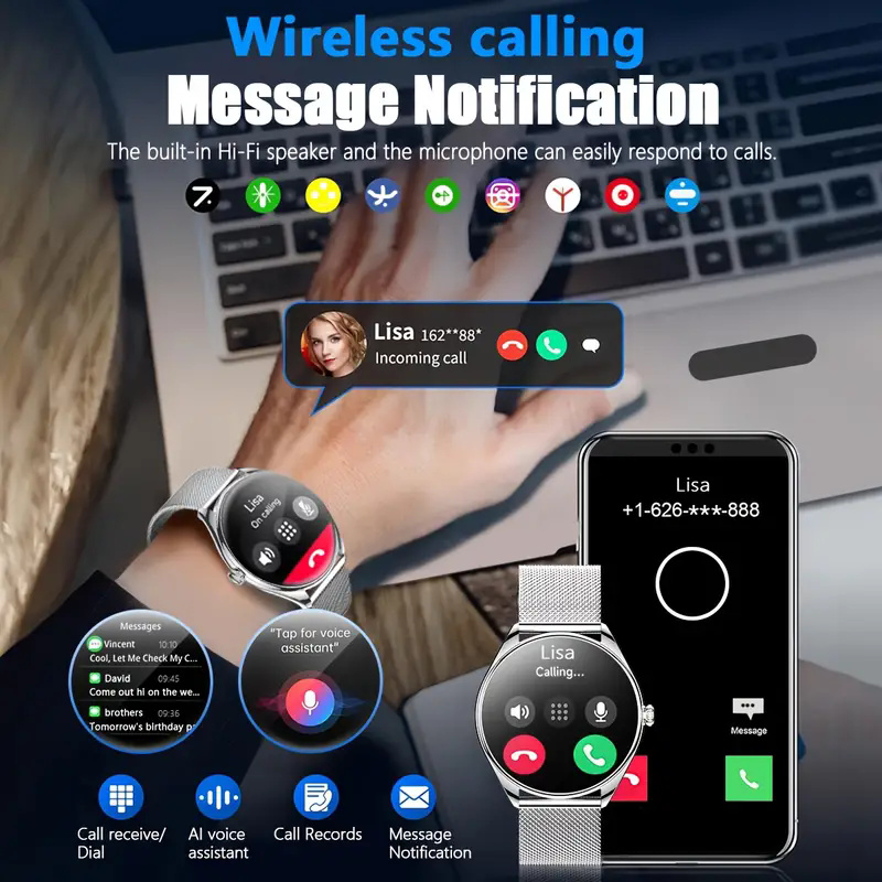 2026 New Ultra Thin Smart Watc - Watches Ladies Smartwatch recension och pris