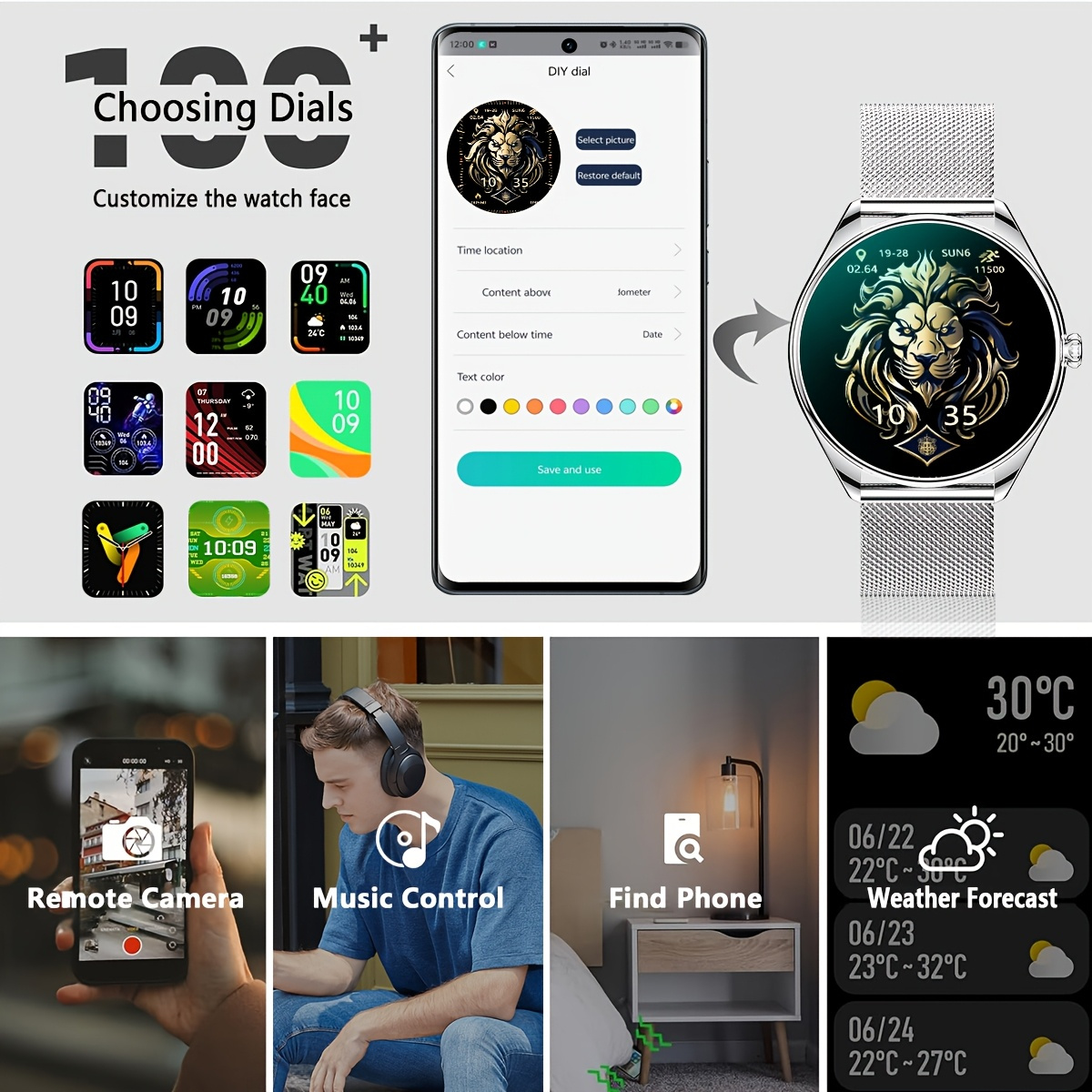 2026 New Ultra Thin Smart Watc - Watches Ladies Smartwatch recension och pris