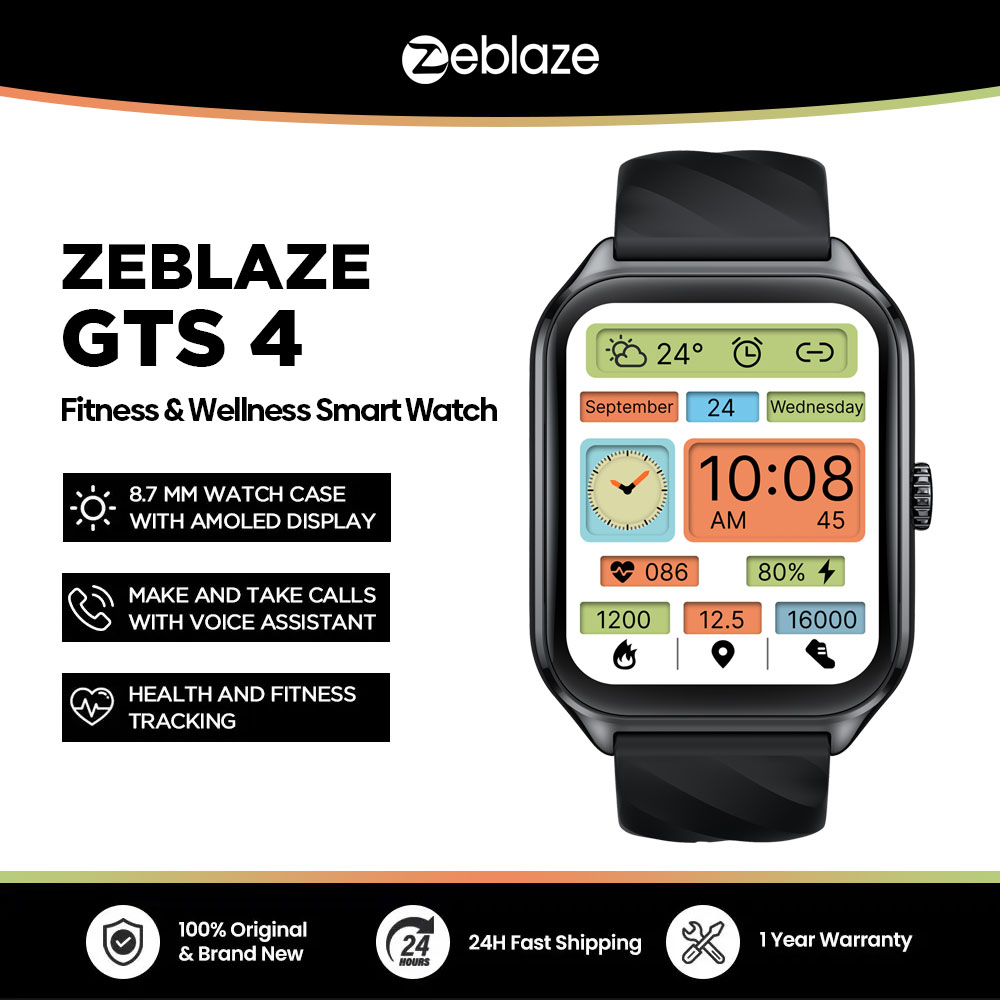 New Zeblaze GTS 4 Voice Callin - Smartwatch New Watches 2025 recension och pris