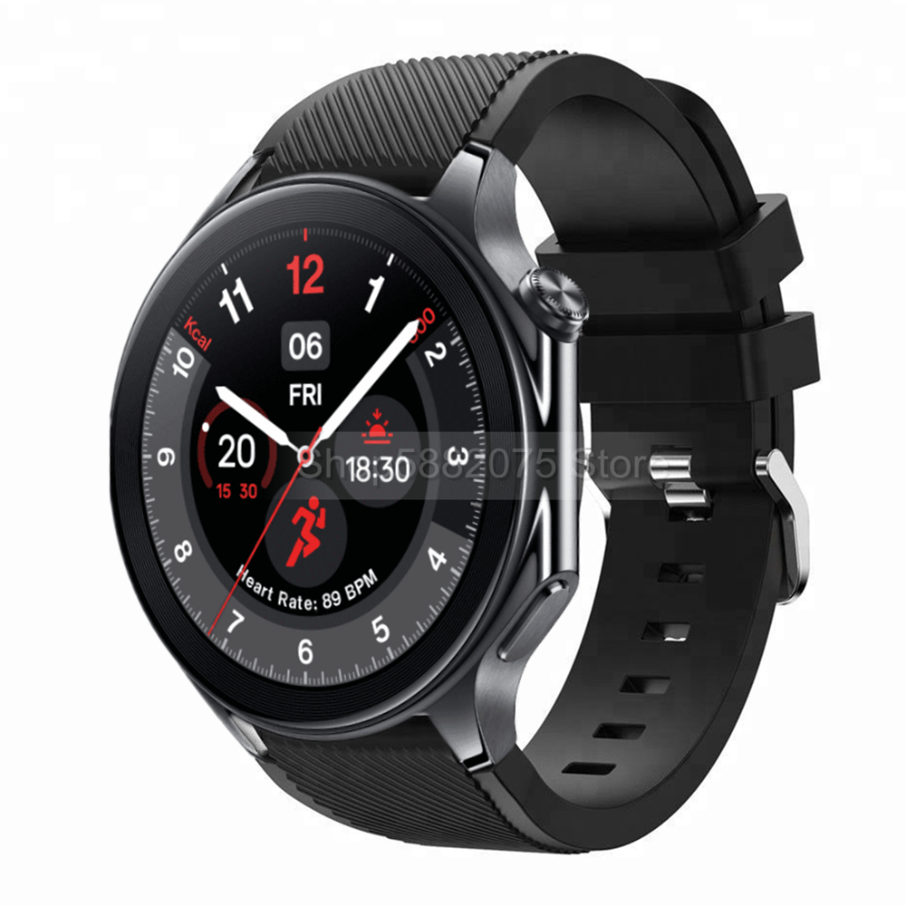 22mm Silicone Strap For OPPO W - Smartwatch Oppo Watch recension och pris