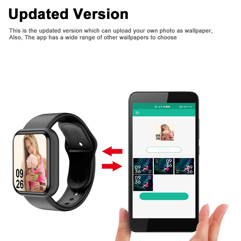 Smart Watch For Men Women Spor - Watch Smartwatch Android recension och pris