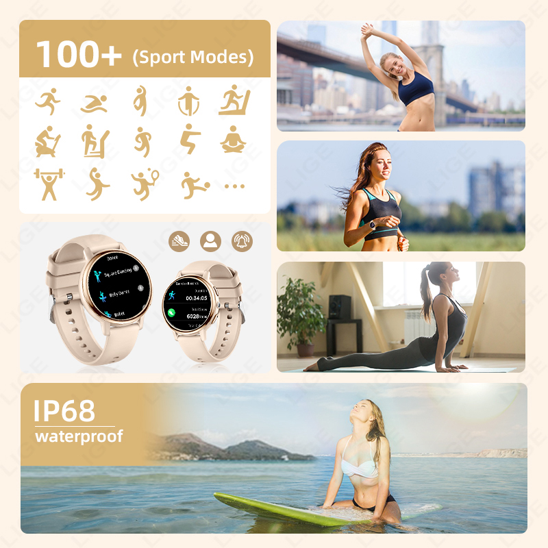 2026 LIGE Women Smart Watch Lu - Smartwatch Luxury Watches For Women recension och pris