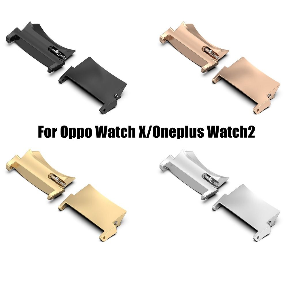 New 2Pcs Metal Strap Adapter W - Smartwatch Oppo Watch recension och pris