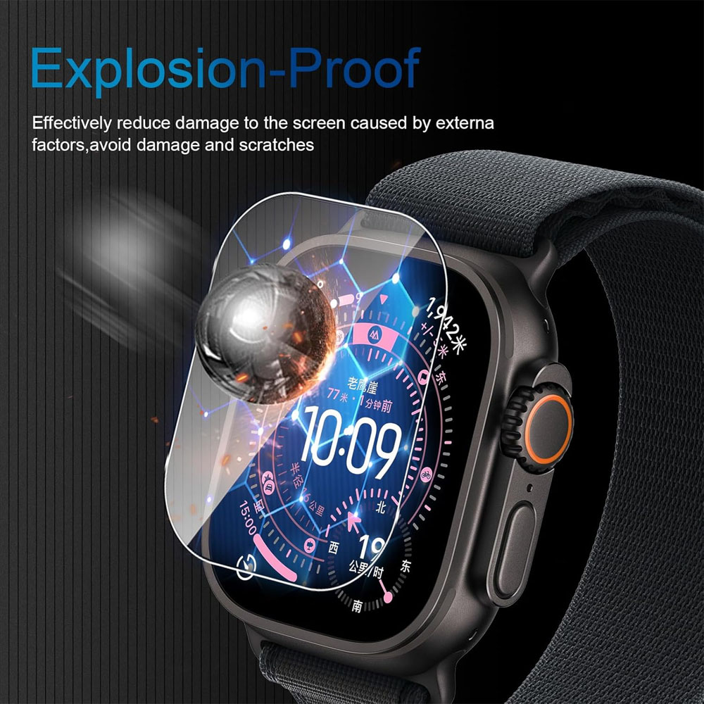 Tempered Glass For Apple Watch - Apple Watch Band recension och pris