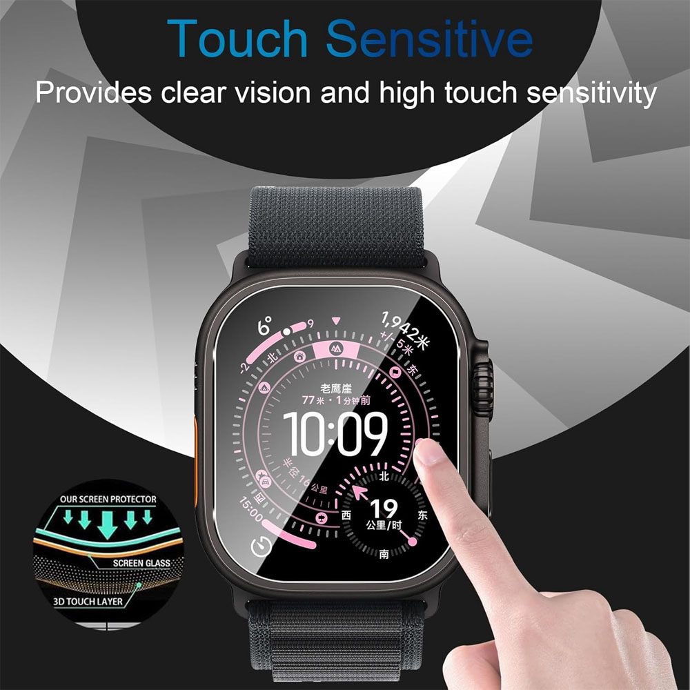 Tempered Glass For Apple Watch - Apple Watch Band recension och pris