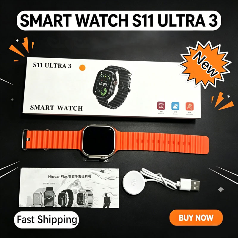 S11 Ultra 3 Smart Watch Men 2. - Watch Smartwatch Android recension och pris