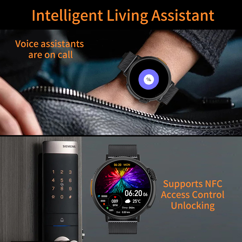 New NFC Luxury Military Women  - Smartwatch Luxury Watches For Women recension och pris