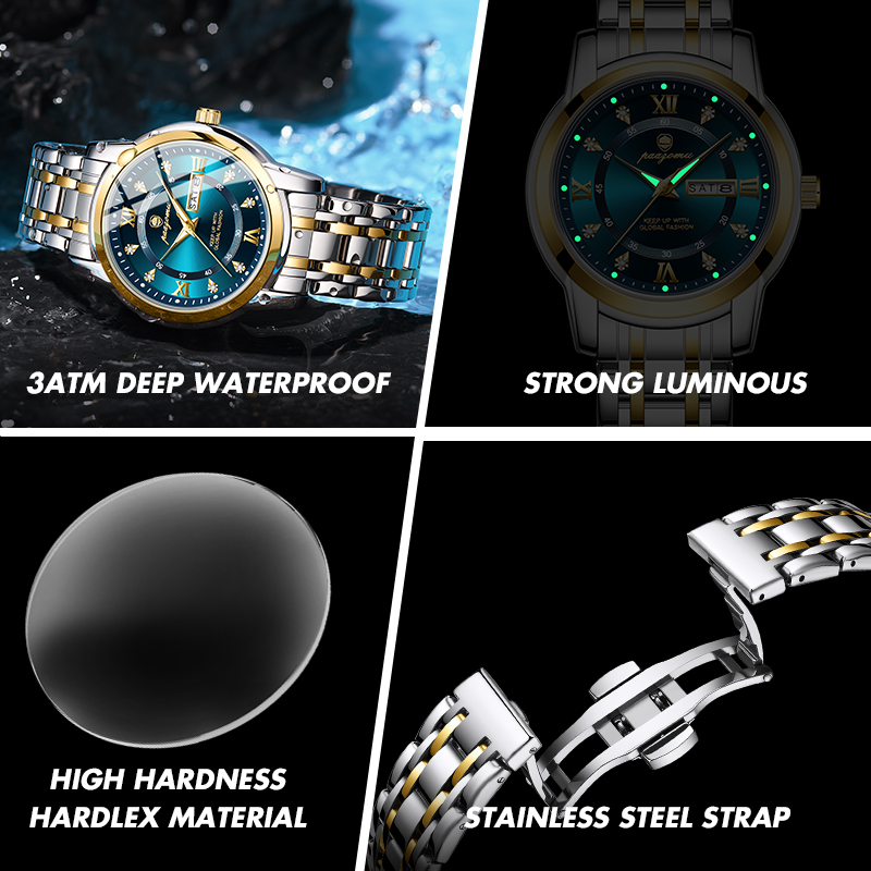 PAAZOMU Watch Men Women Diamon - Watches Ladies Smartwatch recension och pris