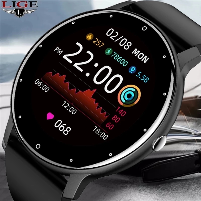 LIGE 2026 New Smart Watch Men  - Watch Smartwatch Android recension och pris