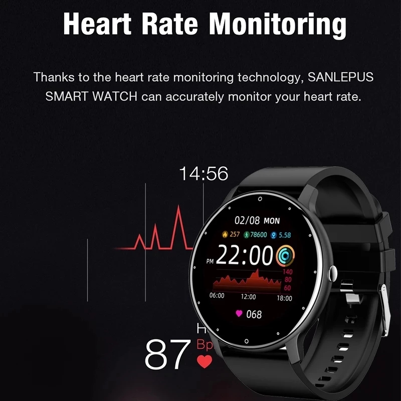 LIGE 2026 New Smart Watch Men  - Watch Smartwatch Android recension och pris