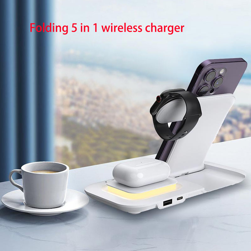 Hot 3 in 1 Foldable Wireless M - Smartwatch Watches Compatible With Iphone recension och pris