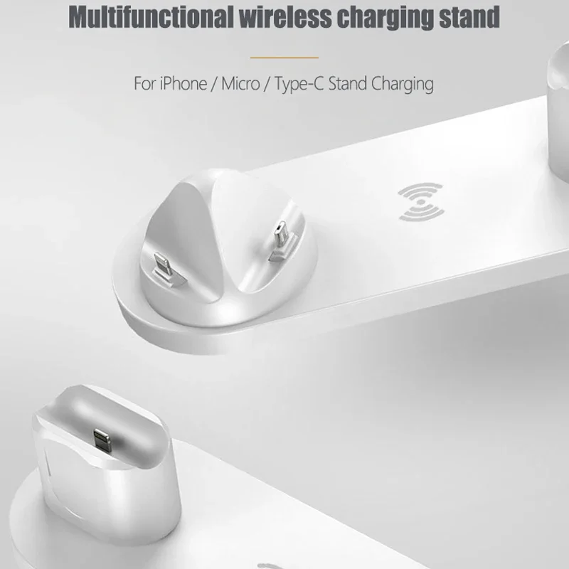 Fast Wireless Charger 6 in 1 C - Watch Xs8 recension och pris
