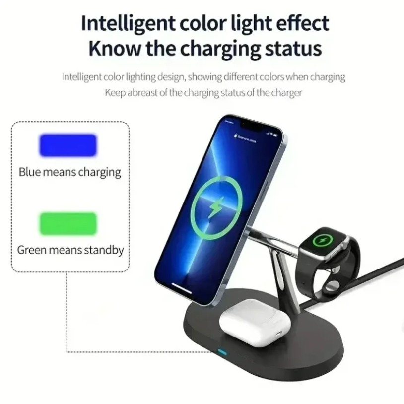 3 In 1 Opansten Magnetic Wirel - Smartwatch Watches Compatible With Iphone recension och pris