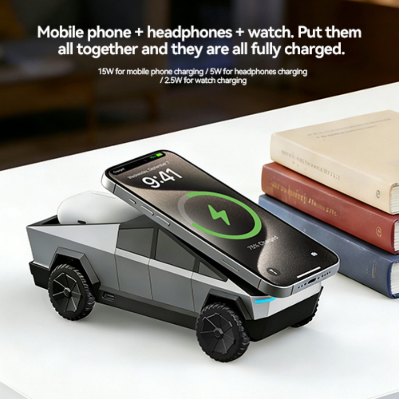 Desktop Stand 3-in-1 CyberDock - Smartwatch Watches Compatible With Iphone recension och pris