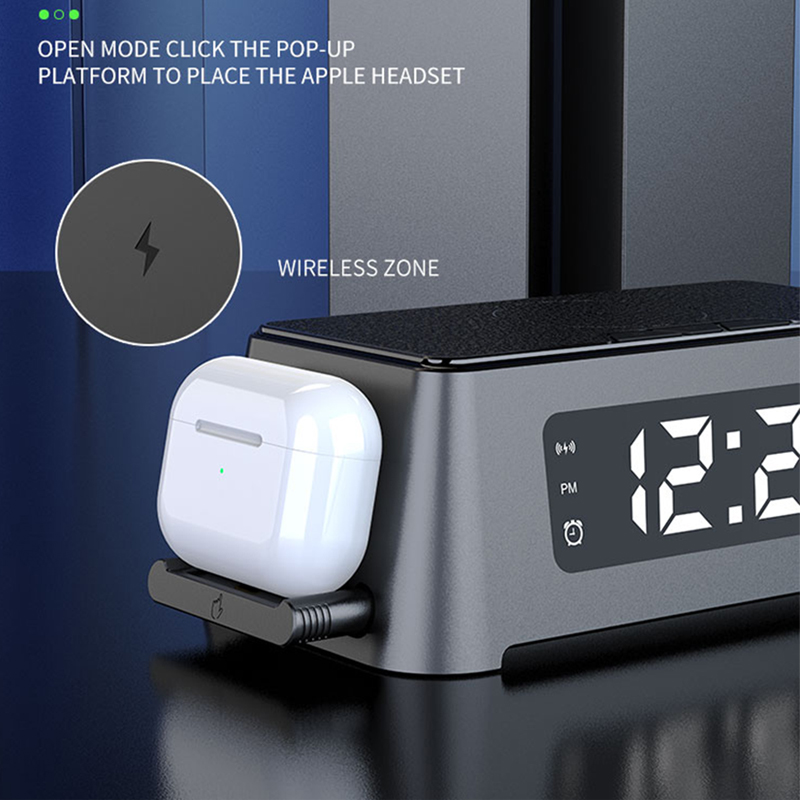 15W Qi Alarm Clock Wireless Ch - Watch Xs8 recension och pris