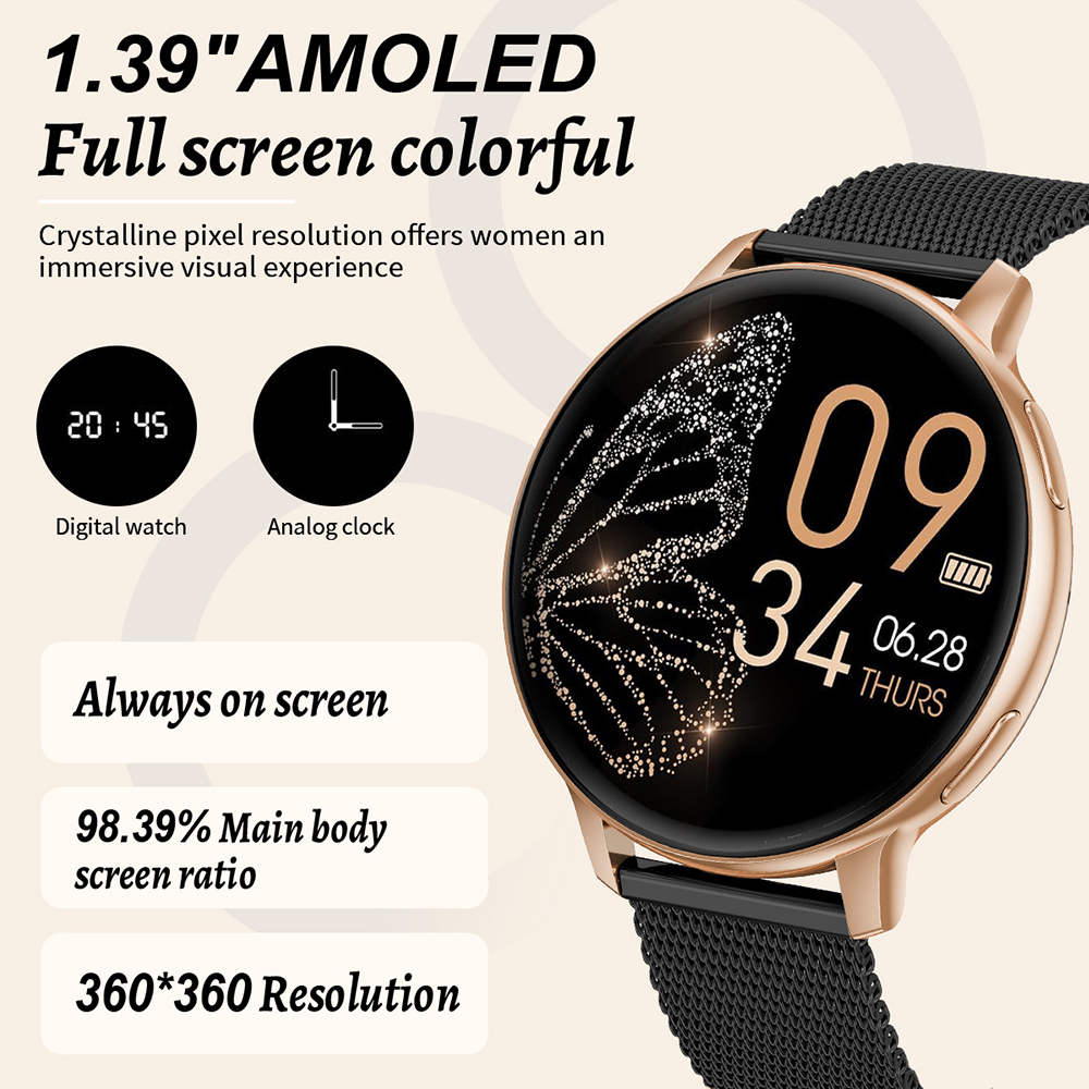 LIGE Fashion Smart Watch Women - Watches Ladies Smartwatch recension och pris