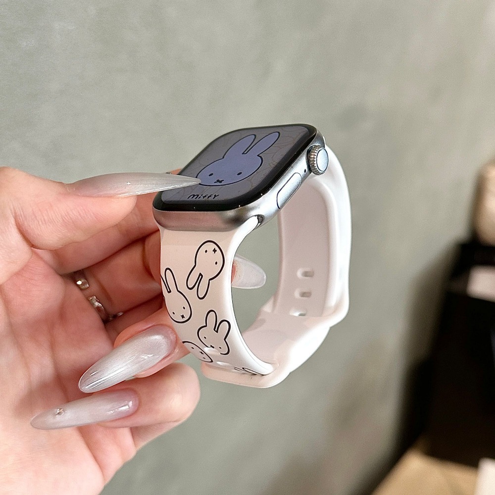 Cute Miffy Rabbit Cartoon Watc - Apple Watch Band recension och pris