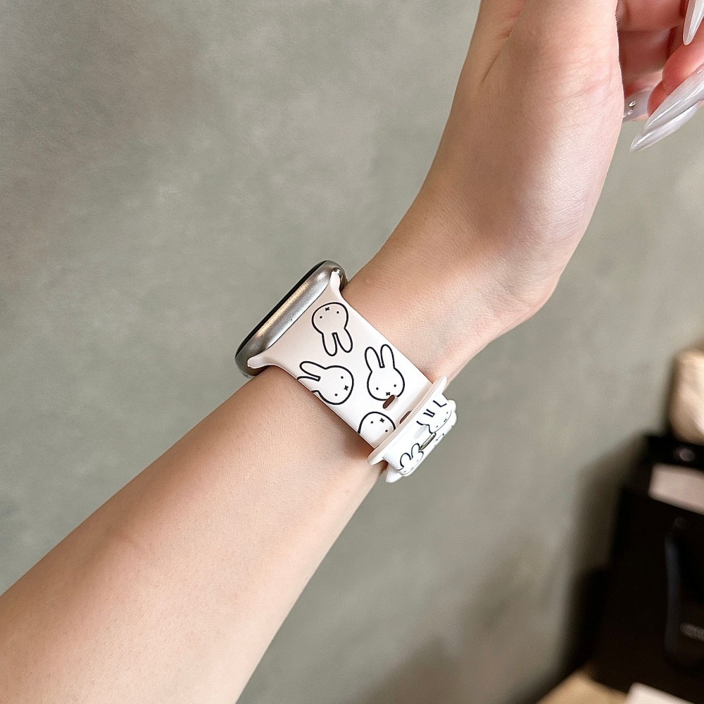 Cute Miffy Rabbit Cartoon Watc - Apple Watch Band recension och pris
