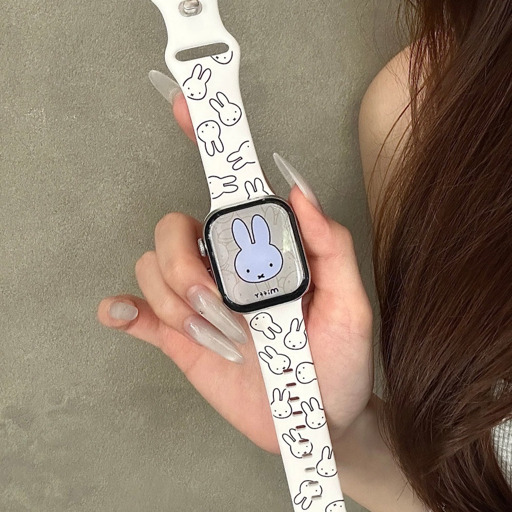 Cute Miffy Rabbit Cartoon Watc - Apple Watch Band recension och pris
