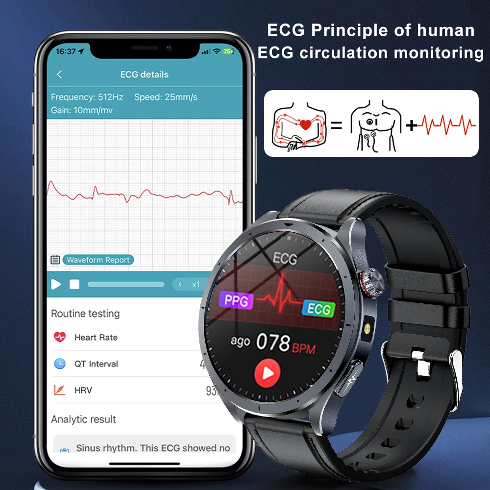 2025 New Health Detection ECG+ - Smartwatch New Watches 2025 recension och pris