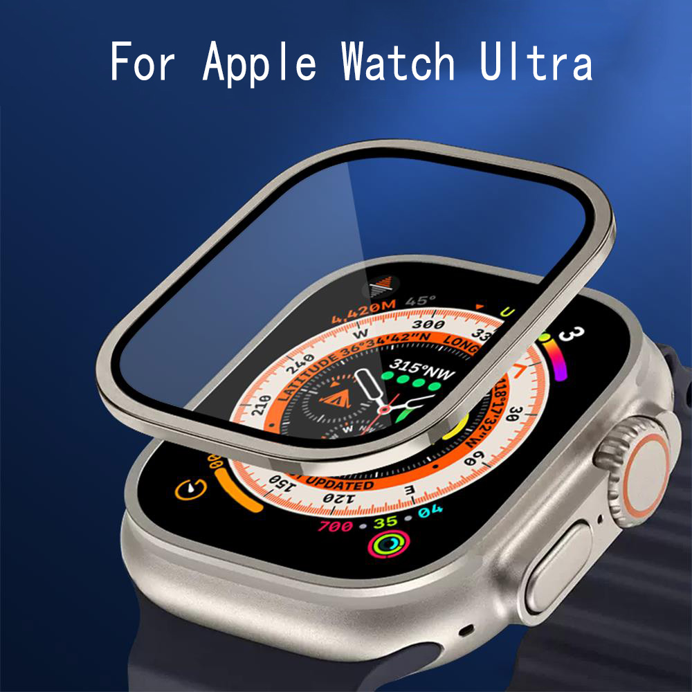 Metal Bumper+Tempered Glass Fo - Apple Watch Band recension och pris