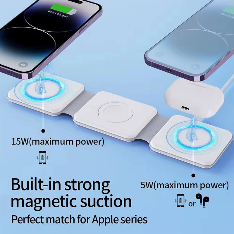Universal Qi2 Magnetic Foldabl - Smartwatch Watches Compatible With Iphone recension och pris