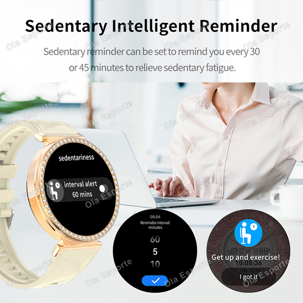 Smartwatch Luxury Fashion Fema - Watches Ladies Smartwatch recension och pris