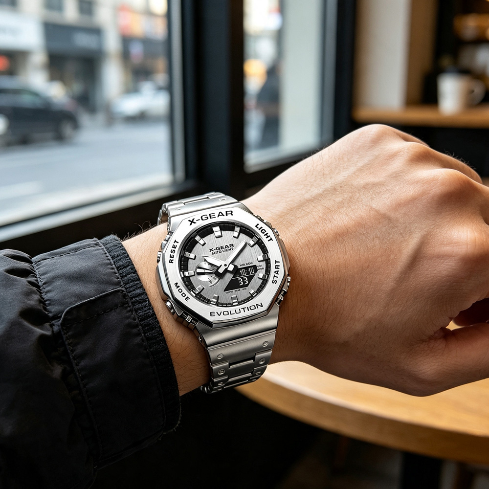X-GEAR Dual Display Digital Sp - Watches Ladies Smartwatch recension och pris
