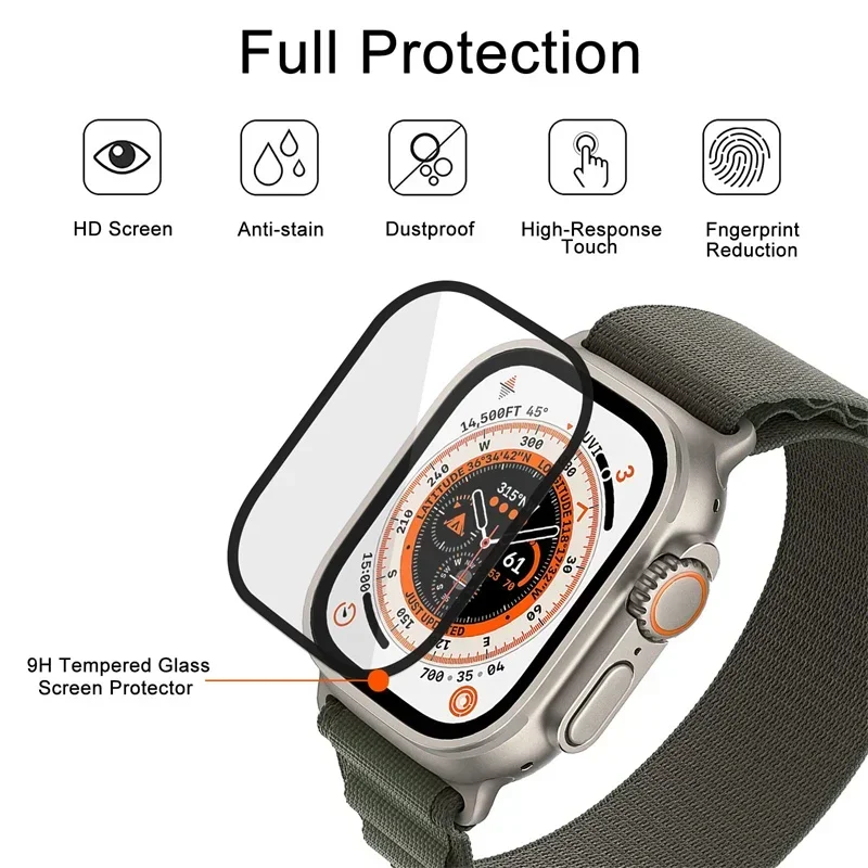 Full Curved Screen Protector F - Apple Watch Band recension och pris