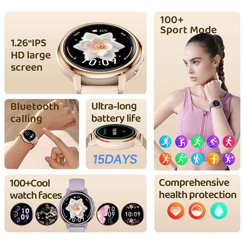 AK88 Luxury Ladies Smart Watch - Smartwatch Luxury Watches For Women recension och pris