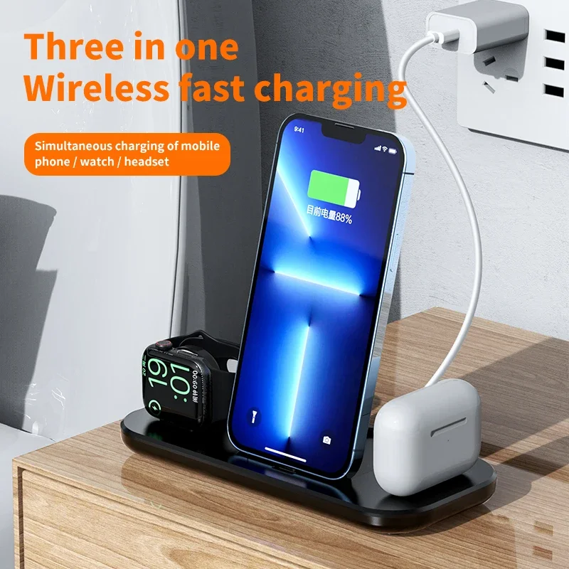 3 in 1 Wireless Charger Stand  - Watch Xs8 recension och pris