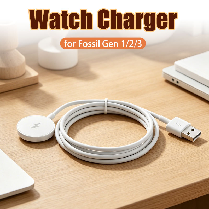 USB Watch Charger Adapter Smar - Fossil Watches Smartwatch Gen 3 recension och pris