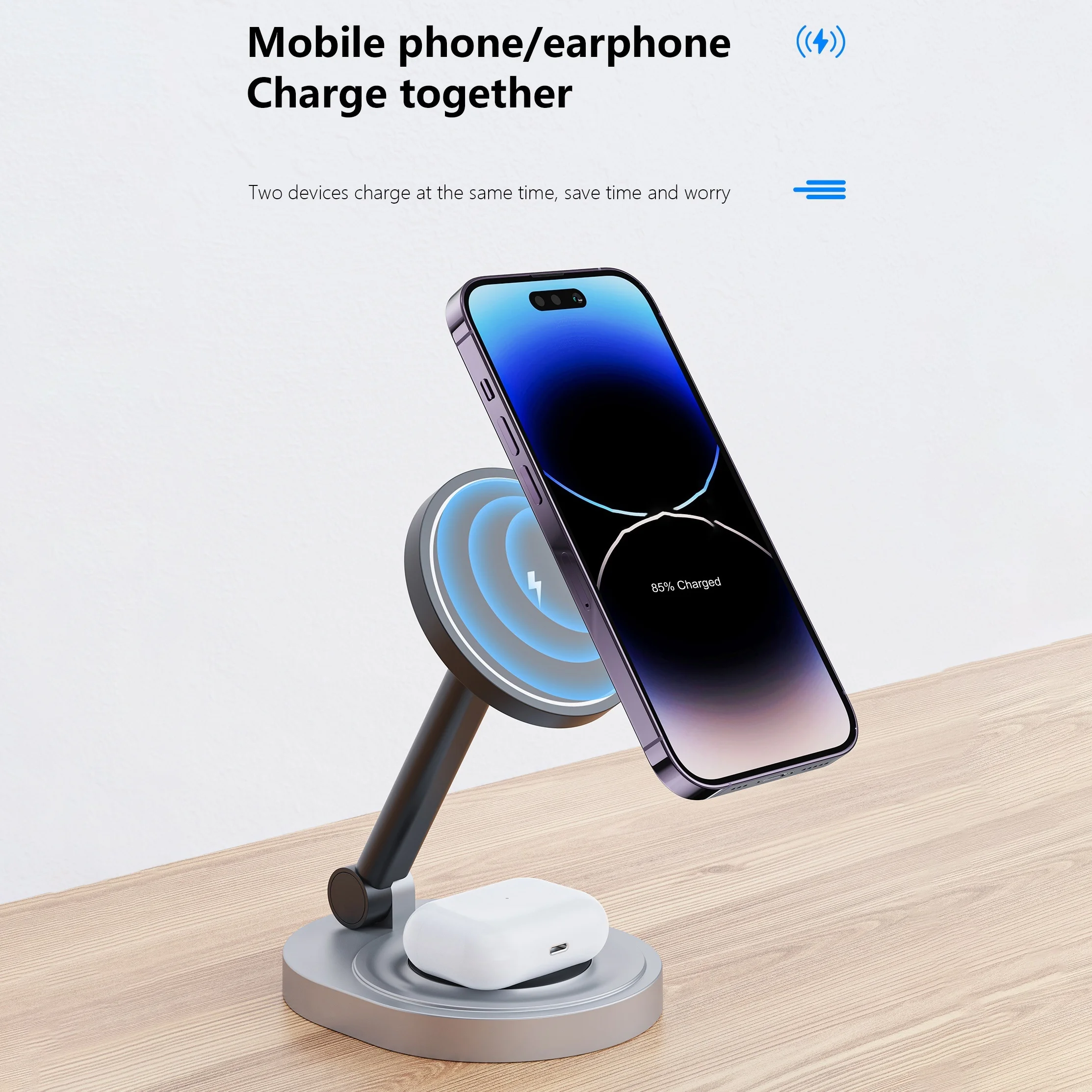 2 In 1 Magnetic Wireless Charg - Smartwatch Watches Compatible With Iphone recension och pris
