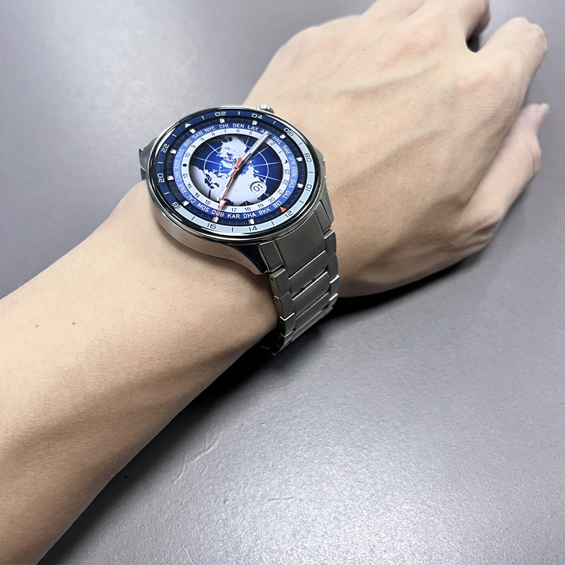 NO Gaps Titanium Alloy Strap W - Smartwatch Oppo Watch recension och pris