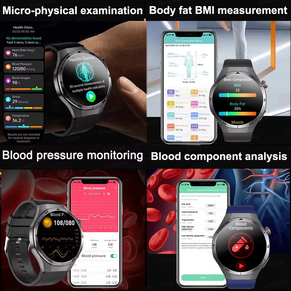 2026 New DT6 Pro Nursing Level - Smartwatch New Watches 2025 recension och pris