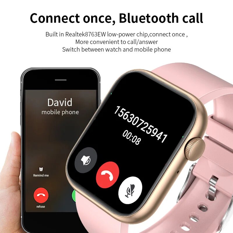 LIGE Bluetooth Call Smartwatch - Watches Ladies Smartwatch recension och pris