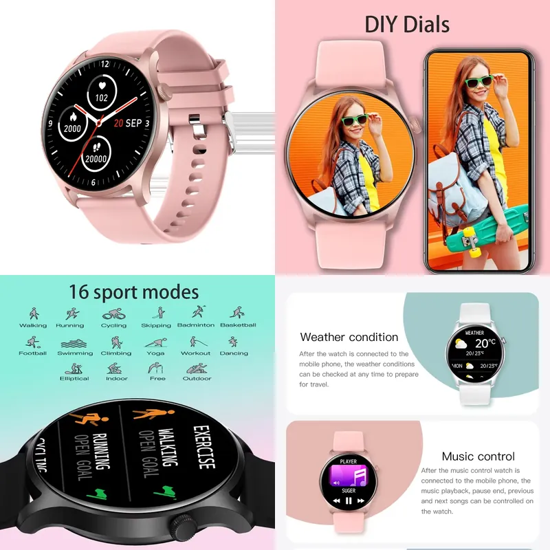 SENBONO MAX8 Men Smart Watch W - Watch Smartwatch Android recension och pris