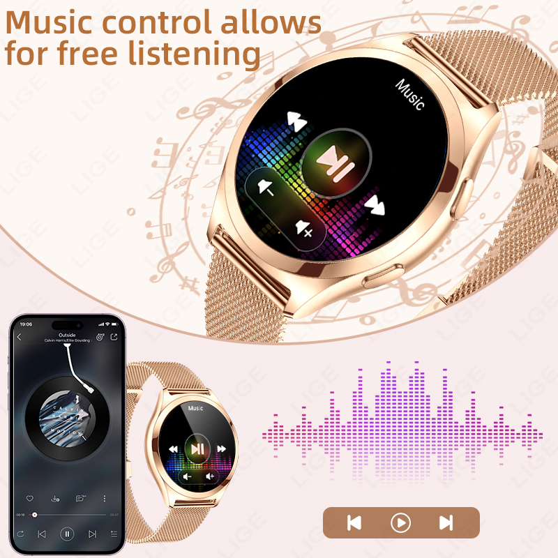 LIGE Luxury Smart Watch For Wo - Smartwatch Luxury Watches For Women recension och pris