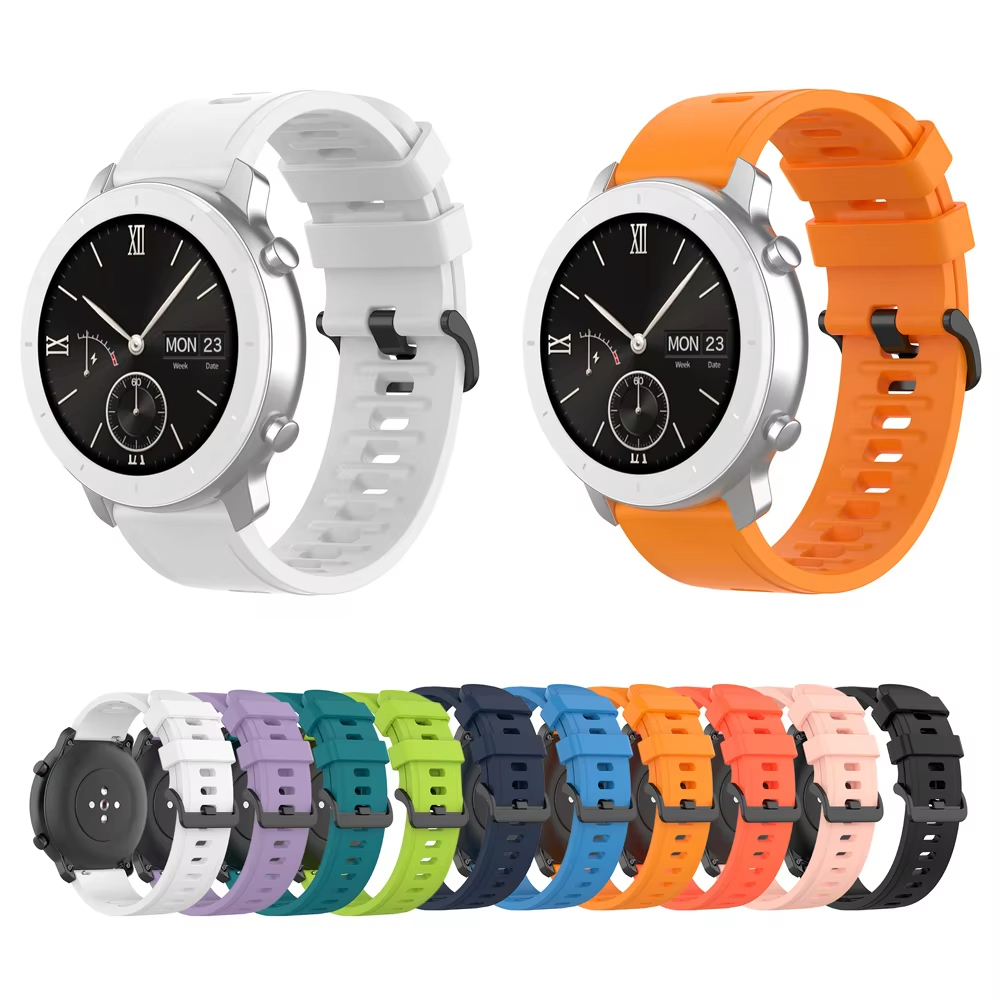 22mm Silicone Watchband Wristb - Smartwatch Pebble Watches recension och pris