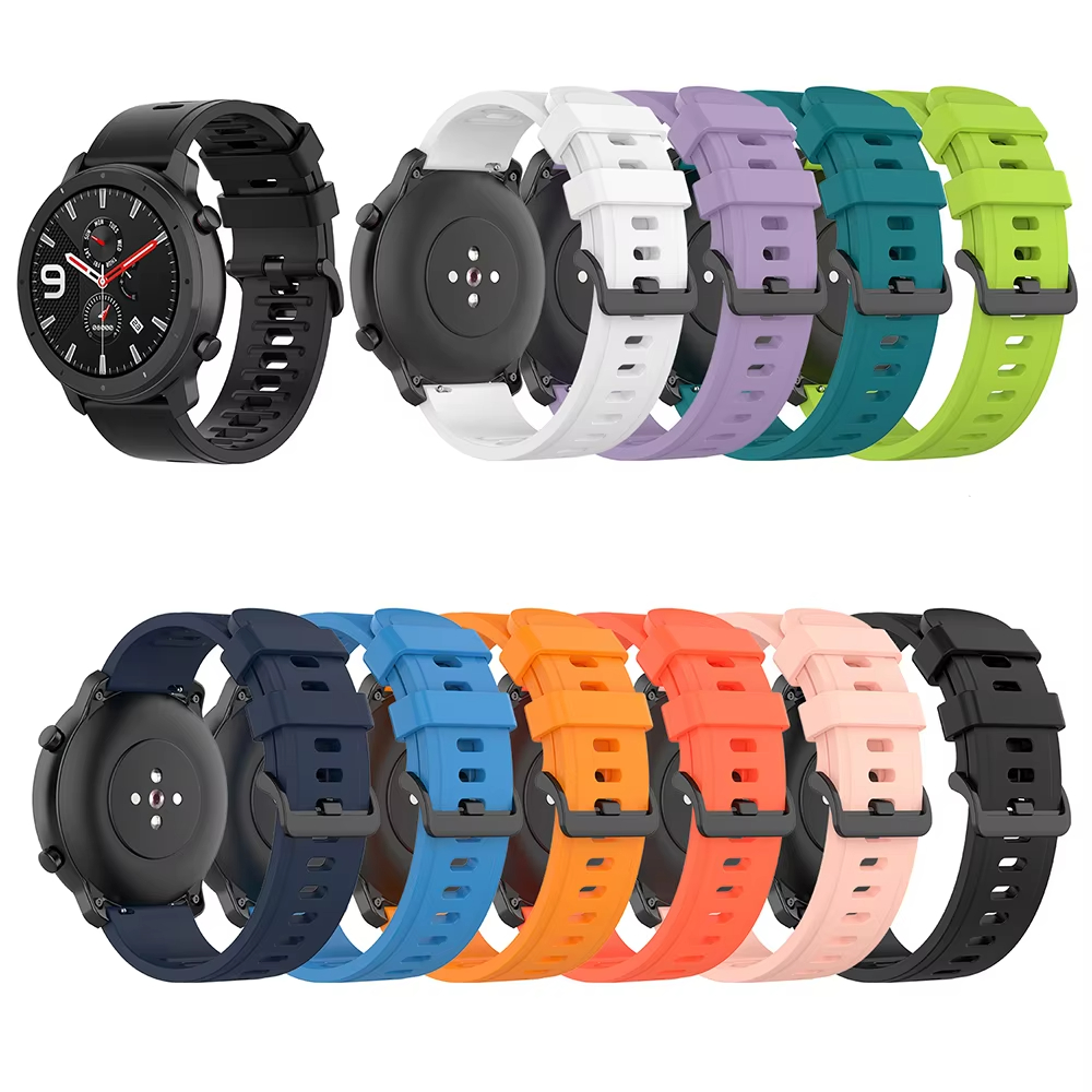 22mm Silicone Watchband Wristb - Smartwatch Pebble Watches recension och pris